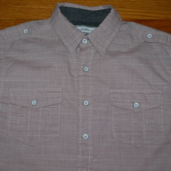 Youth boys pd&c long-sleeve button-down, size 10/12 - Picture 3 of 5